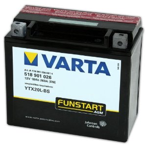 BATERIA GM7CZ-3D VARTA,BATERIA MOTO YB7C-A, BATERIA 8 AH MOTO